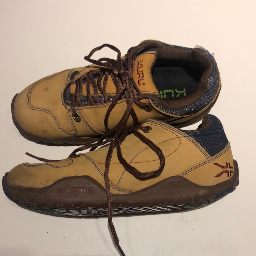 KURU 200813 Kruzr II Brown Leather Driving Hiking Sneaker Shoes Women's